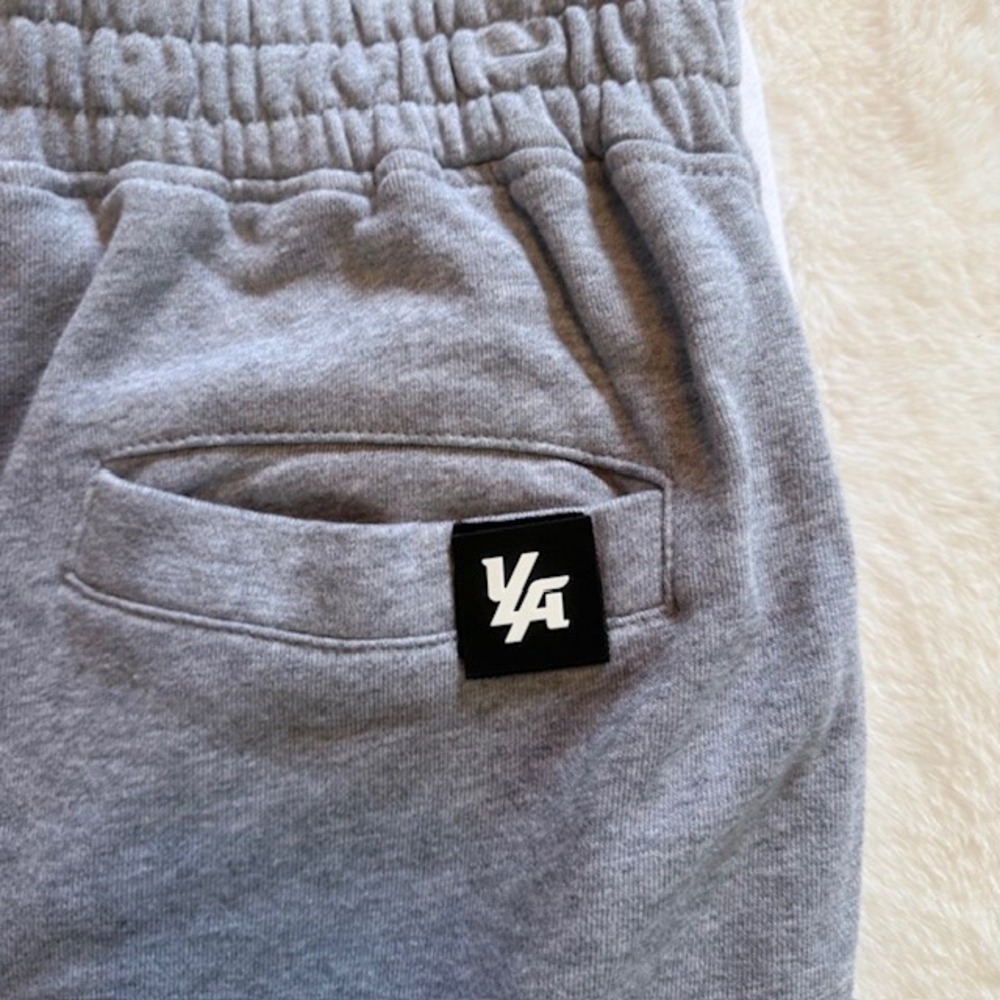 YoungLA 225 Snap-Off Joggers Mens Large Gray White Tear Away Sweatpants YLA2204 - Picture 9 of 9